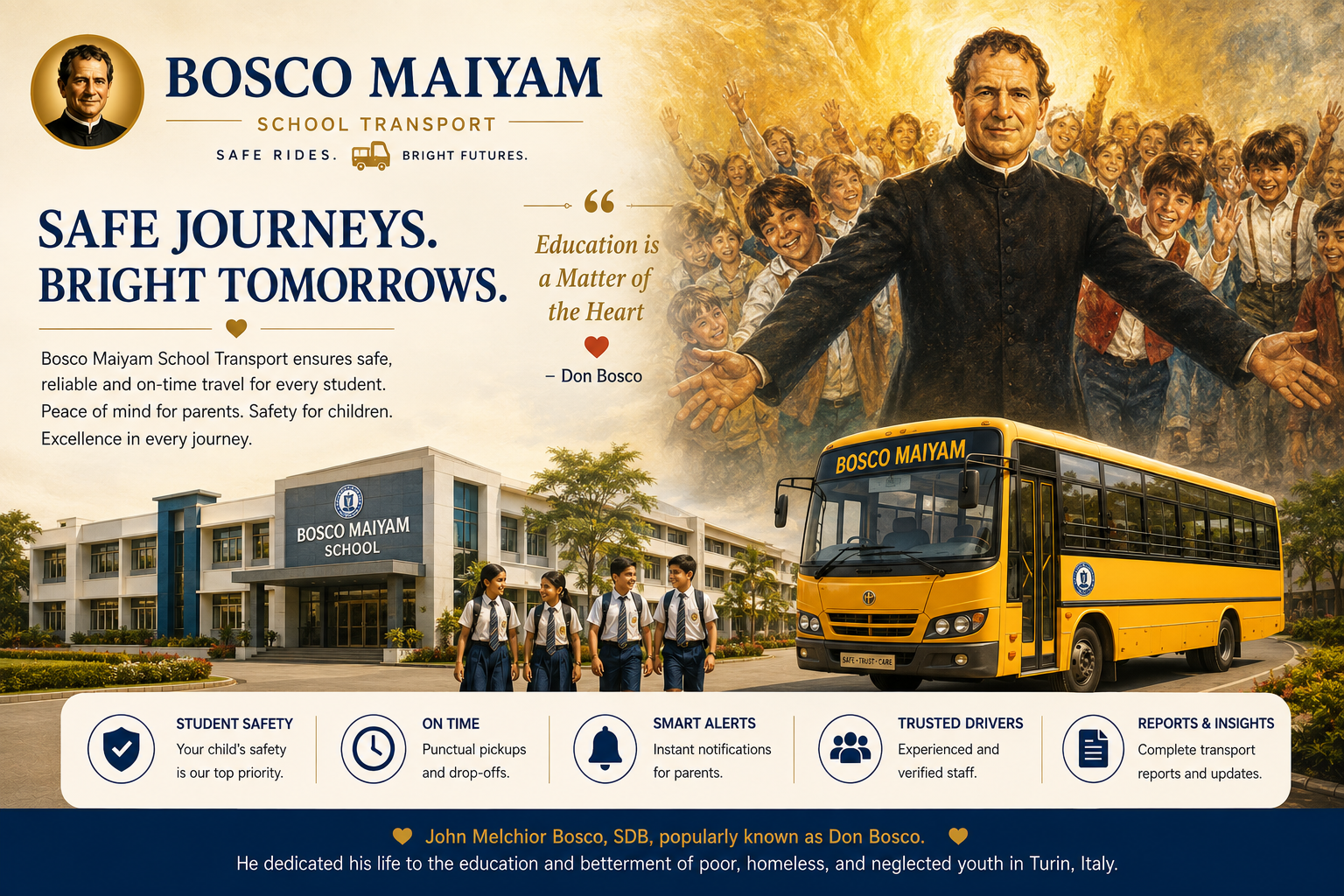 Bosco Maiyam School Transport
